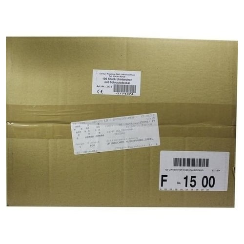 Urinbecher mit Schraubdeckel Careliv