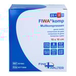 Mullkompressen 10x10cm steril 8-fach