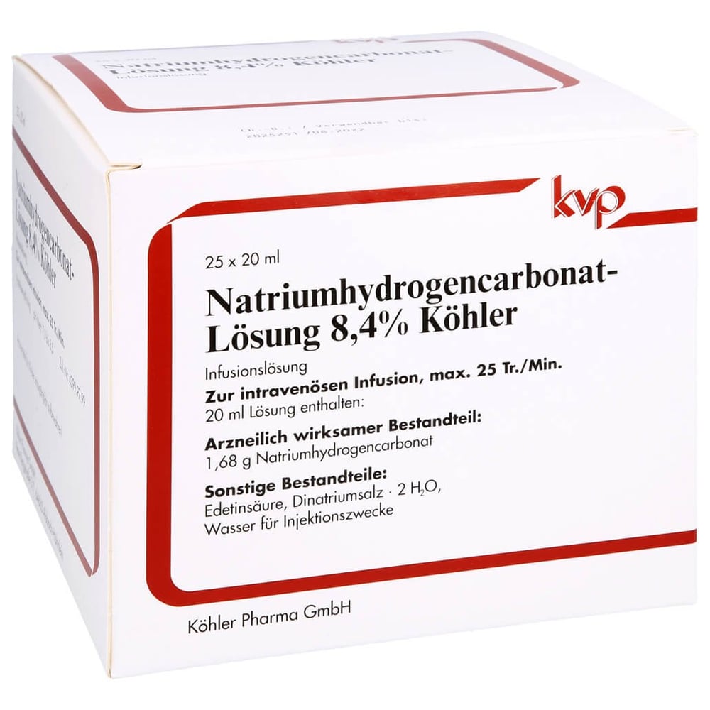 NATRIUMHYDROGENCARBONAT-Lösung 8,4% Köhler