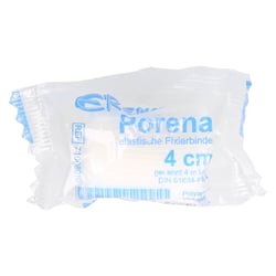 Porena elastisch Mullbinde 4 cm weiß m. Cello
