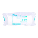 Porena elastisch Mullbinde 8 cm weiß m. Cello