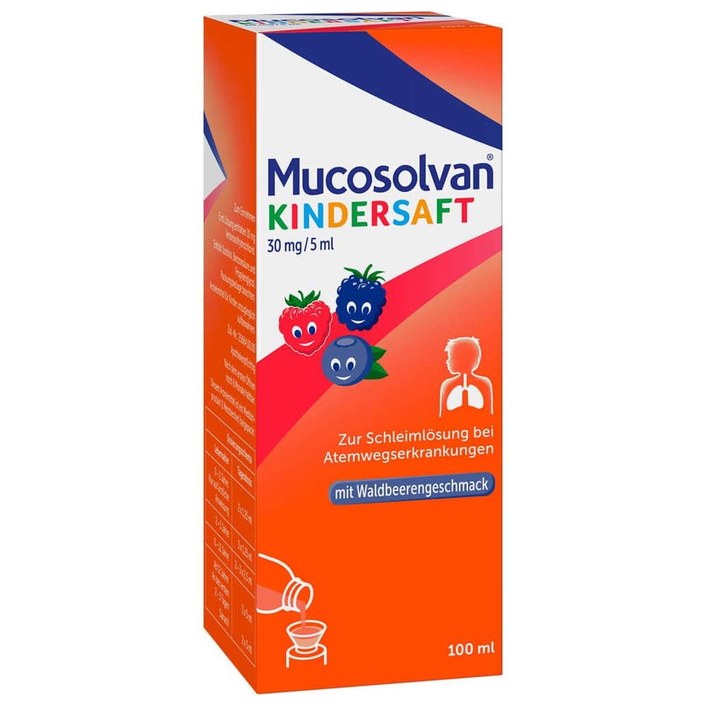 Mucosolvan Kindersaft 30 mg/5 ml