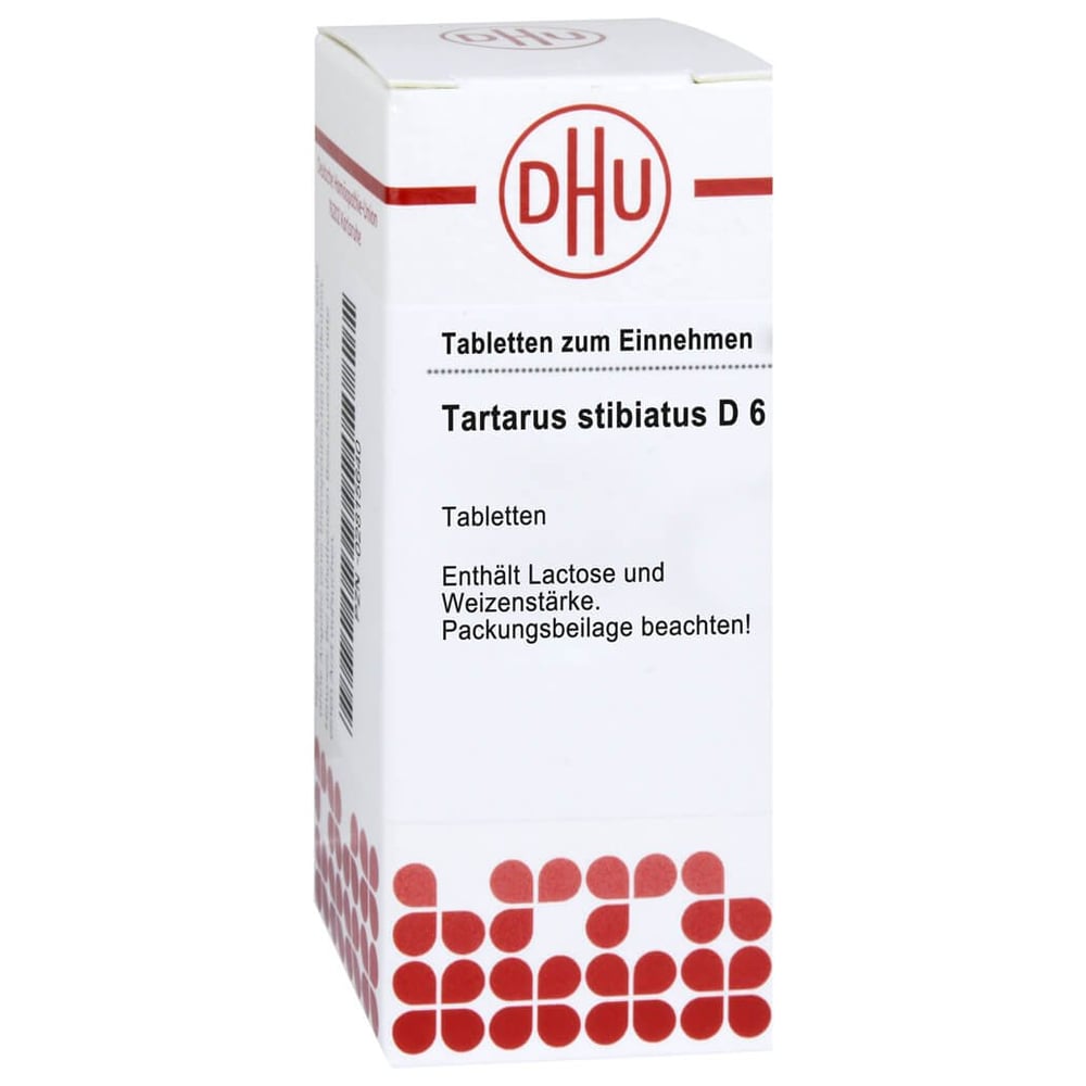 Tartarus Stibiatus D 6 Tabletten