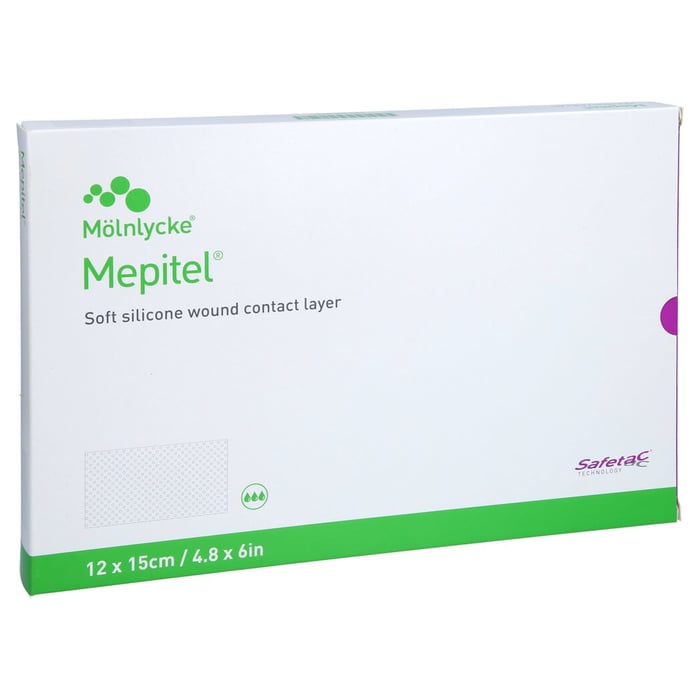 Mepitel Silikon Netzverband 12x15 cm steril