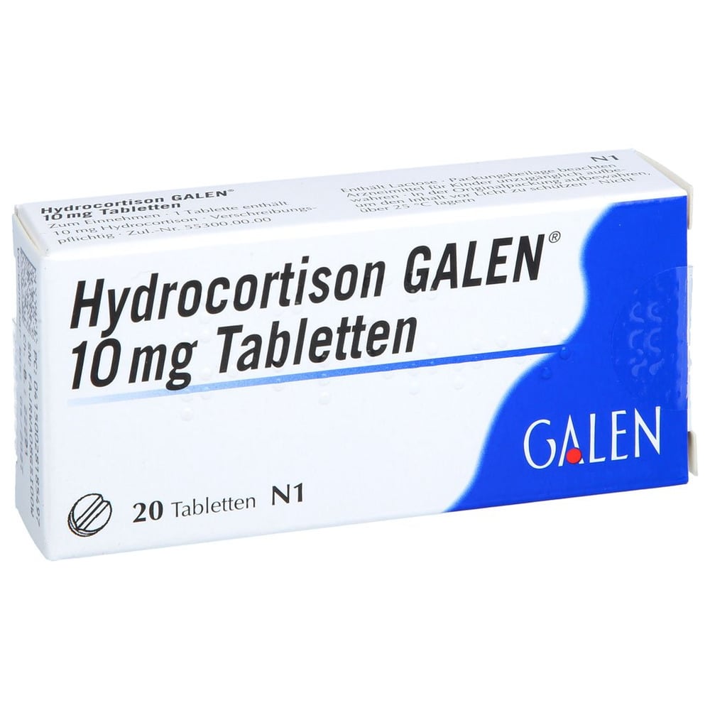 Hydrocortison GALEN 10mg Tabletten