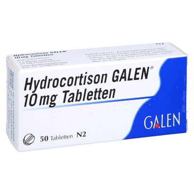 Hydrocortison Galen 10 mg Tabletten Produktbild 1