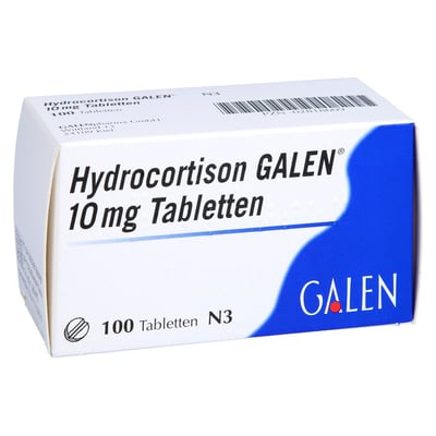 Hydrocortison Galen 10 mg Tabletten Produktbild 1