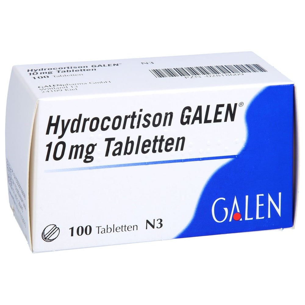 Hydrocortison GALEN 10mg Tabletten