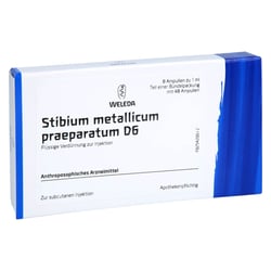 Stibium Metallicum Praeparatum D 6 Ampullen