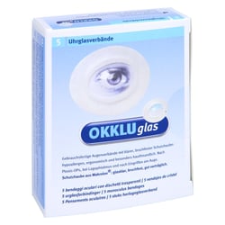 Okkluglas Uhrglasverband