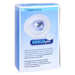 Okkluglas Uhrglasverband