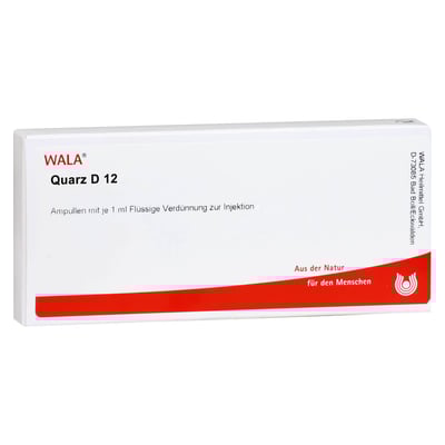 Quarz D 12 Ampullen