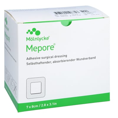 Mepore Wundverband steril 7x8 cm Produktbild 1