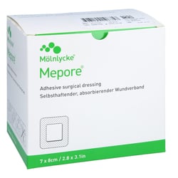 Mepore Wundverband steril 7x8cm