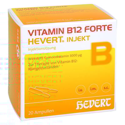 VITAMIN B12 FORTE Hevert injekt Inj.-Lsg.Amp.
