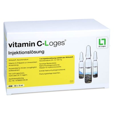 Vitamin C-Loges Injektionslösung 5 ml