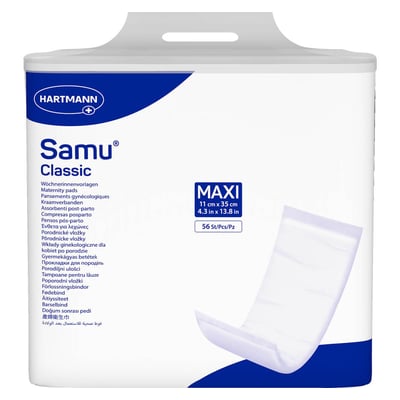 Samu Wöchnerinnenvorlage classic Maxi 11x35 cm P56