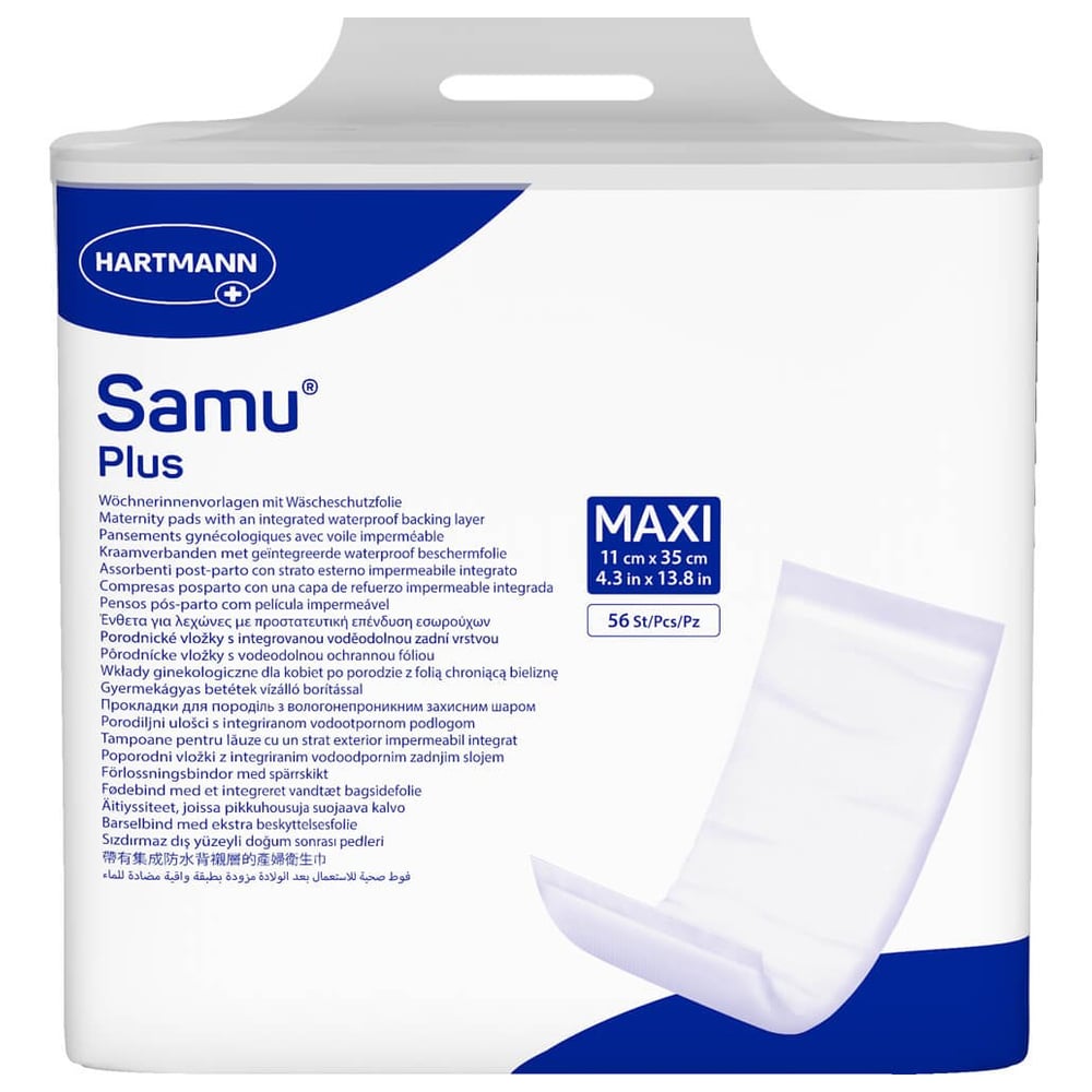 Samu Wöchnerinnenvorlage Plus Maxi 11x35cm P56