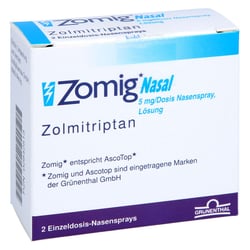 Zomig Nasal 5 mg/Dosis Nasenspray
