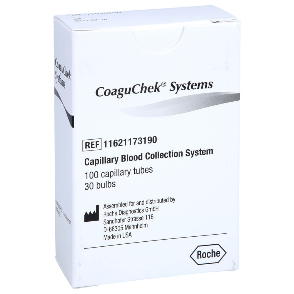 Coagu Chek Systems Kapillaren