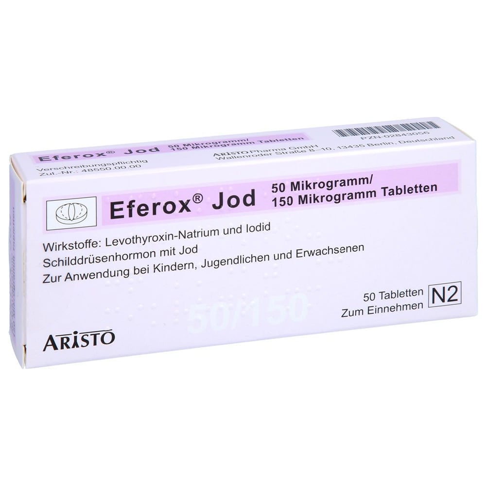Eferox Jod 50 µg/150 µg