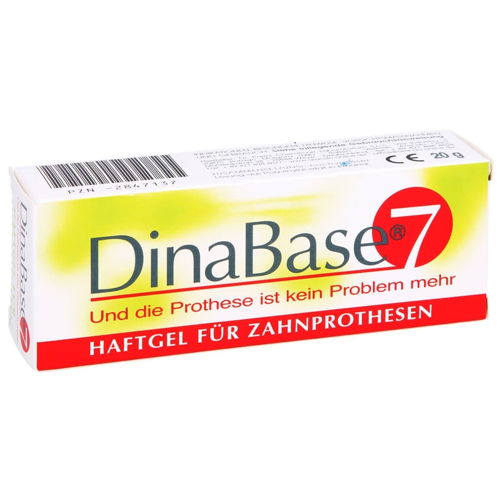 Dinabase 7 Haftgel für Zahnprothesen
