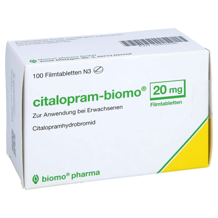 Citalopram-biomo 20mg