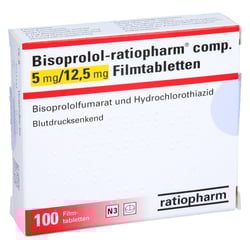 Bisoprolol-ratiopharm comp. 5 mg/12,5 mg