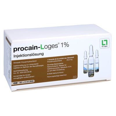 Procain Loges 1% Ilo Amp