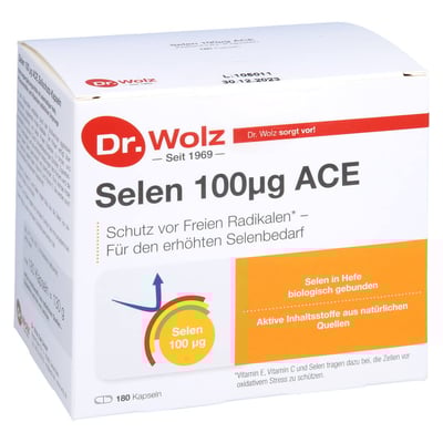 Selen ACE 100mcg 180 Tage