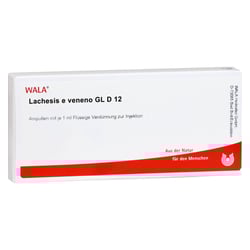 Lachesis E veneno Gl D 12 Ampullen