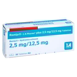Ramipril - 1A-Pharma Plus 2.5mg/12.5mg Tabletten