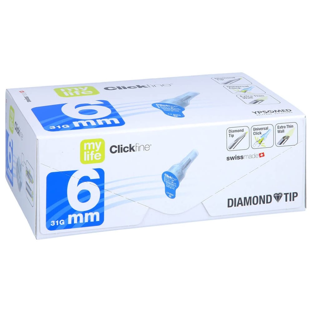 Clickfine Universal 6 Kanülen 0,25x6 mm