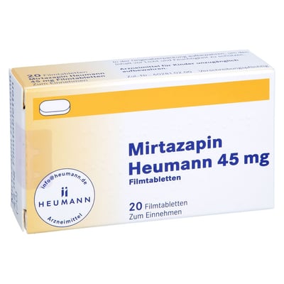 Mirtazapin Heumann 45 mg