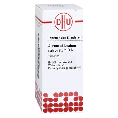 Aurum Chloratum Natronatum D 6 Tabletten