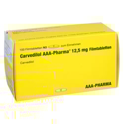 Carvedilol AAA-Pharma 12,5 mg