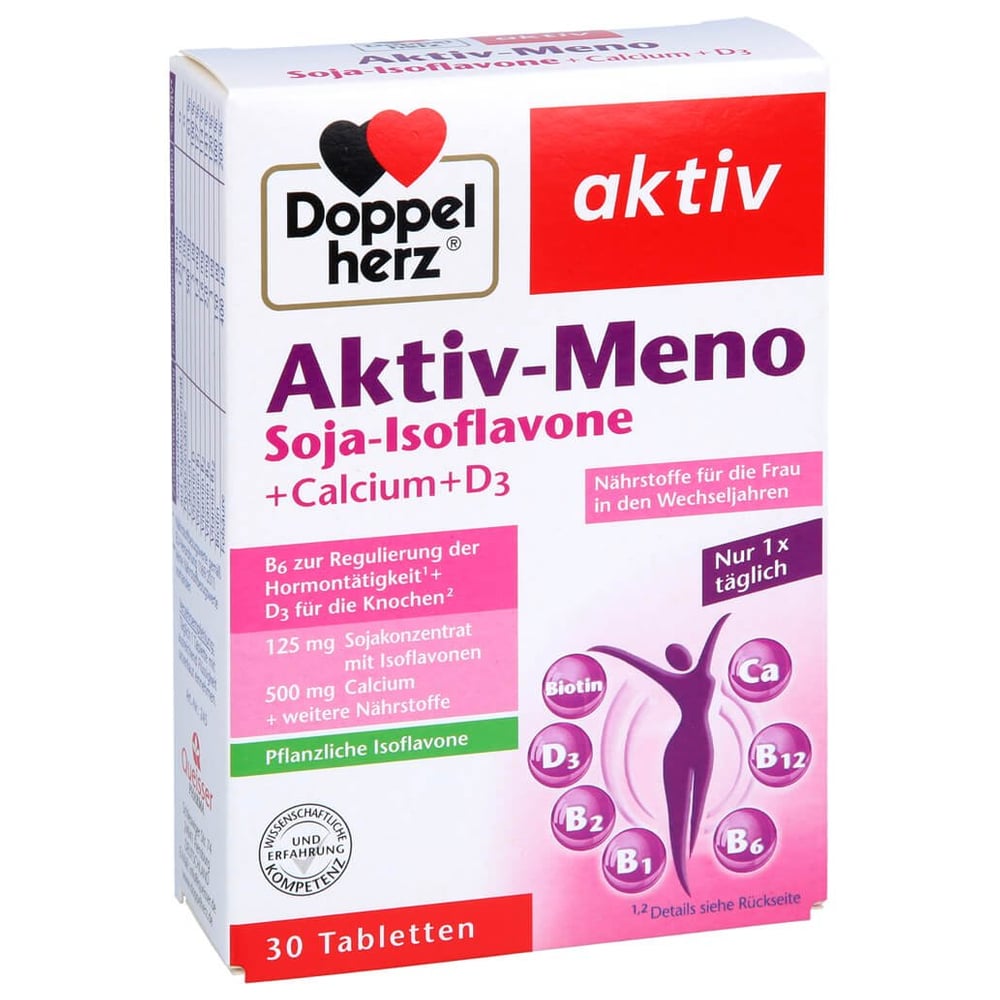 Dopperlherz Aktiv-Meno Soja-Isoflavone + Calcium + D3