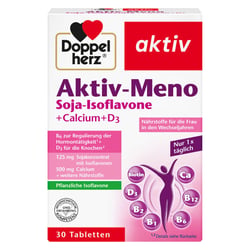 Dopperlherz Aktiv-Meno Soja-Isoflavone + Calcium + D3