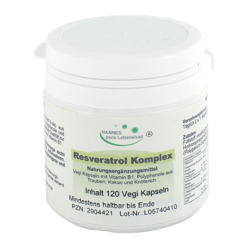 Resveratrol Komplex Vegi Kapseln