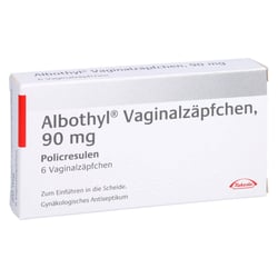 Albothyl Vaginalzäpfchen 90 mg