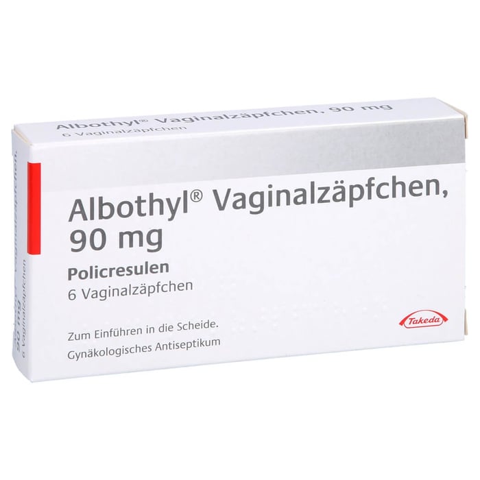 Albothyl Vaginalzäpfchen 90mg