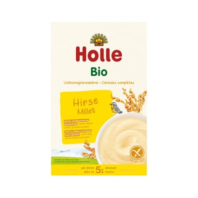 Bio-Vollkorngetreidebrei Hirse