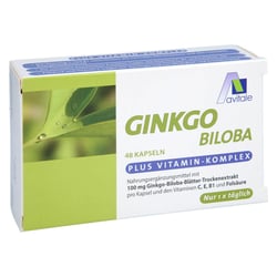 Ginkgo 100mg Kaps + B1 C+E