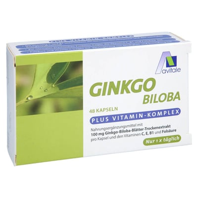 Ginkgo 100mg Kaps + B1 C+E