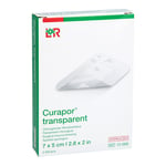 Curapor transparent Wundverband steril 7x5 cm