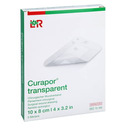 Curapor transparent Wundverband steril 10x8 cm