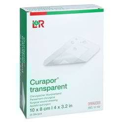 Curapor transparent Wundverband steril 10x8cm