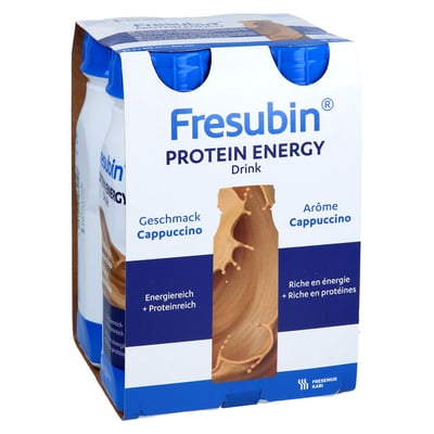 Fresubin Protein Energy Drink Cappuccino Trinkflasche Produktbild 1