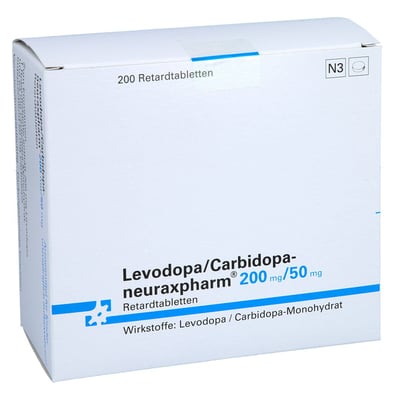 Levodopa/Carbidopa-neuraxpharm 200/50 mg
