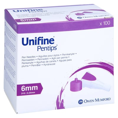 Unifine Pentips 0,33x6 mm 31G Produktbild 1